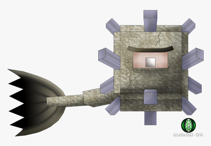 Max Prefers This Art Style To The Literal Style - Minecraft Elder Guardian Fanart, HD Png Download
