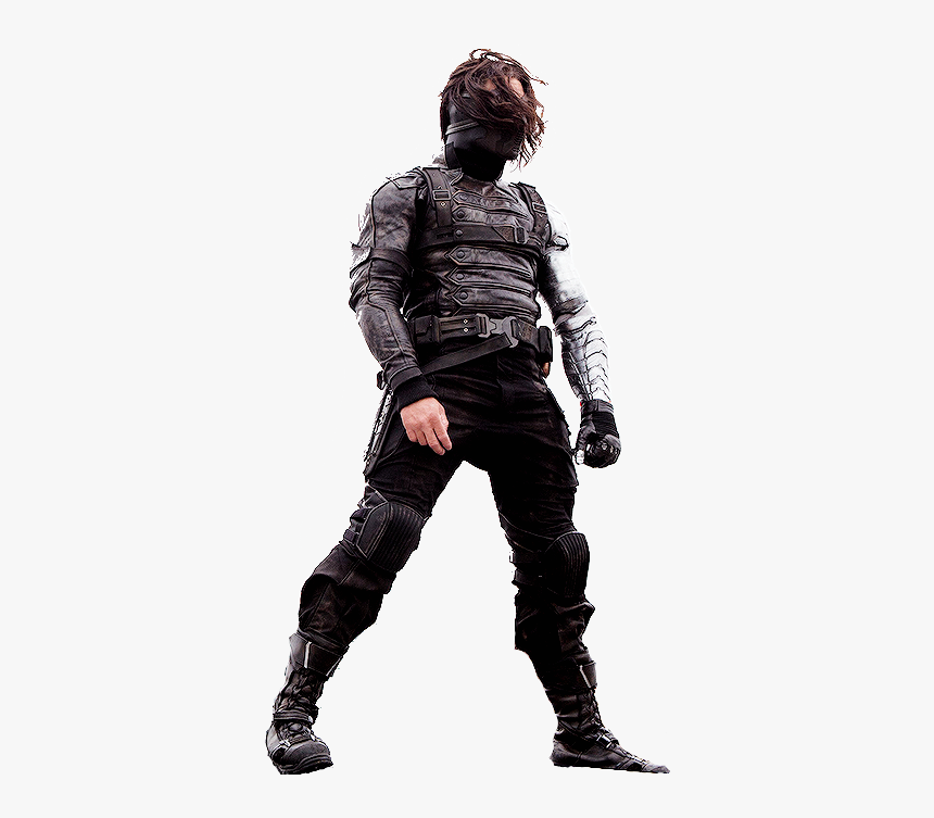 Winter Soldier Png - Winter Soldier Costume Evolution, Transparent Png