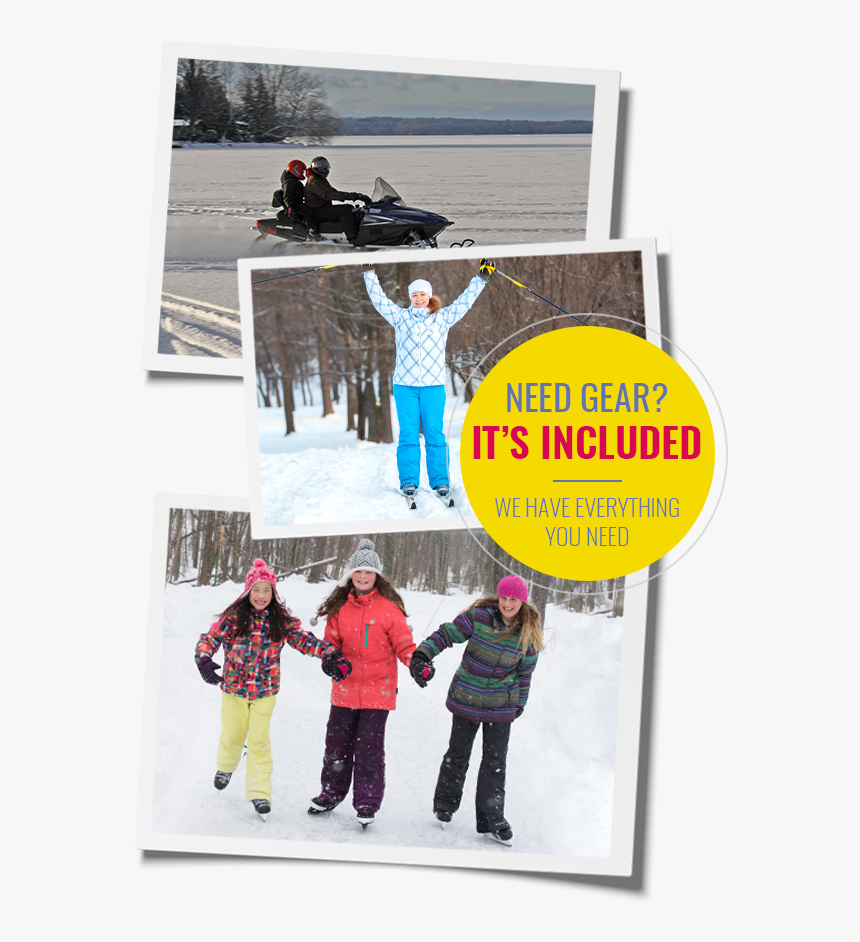 Winter Activities At Fern - Ice Skating, HD Png Download