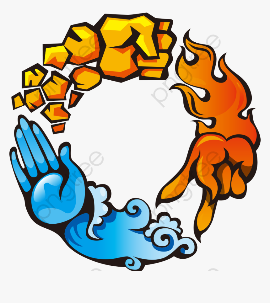 Rock Paper Scissors Clip Art - Paper Rock Scissors Illust, HD Png Download