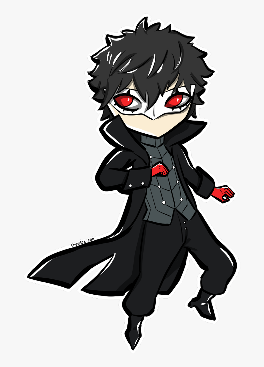 0 Replies 0 Retweets 1 Like - Chibi Joker Persona 5, HD Png Download