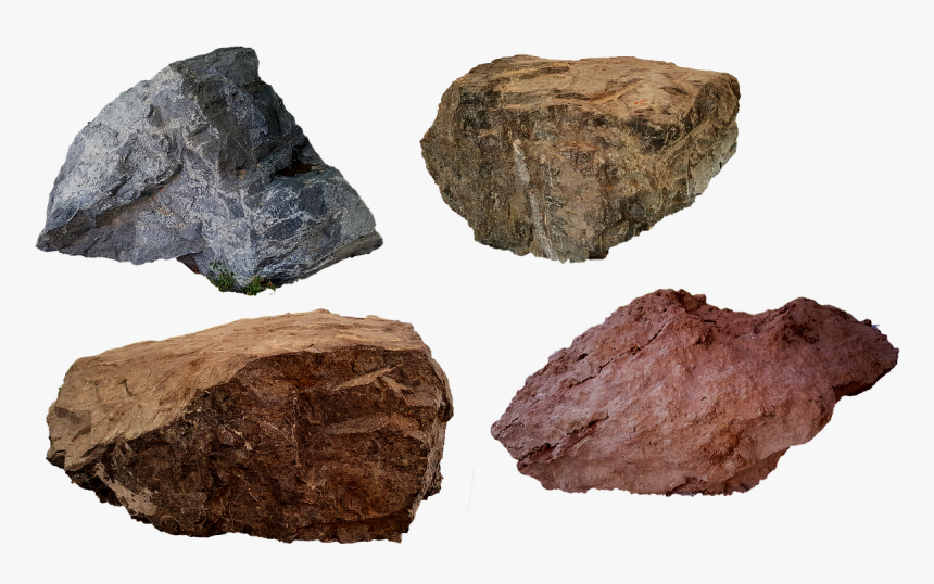 Rock Png High-quality Image - Types Of Stones, Transparent Png