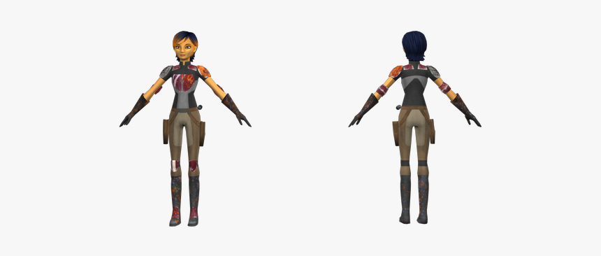 Download Zip Archive - Hera Syndulla 3d Model Download, HD Png Download