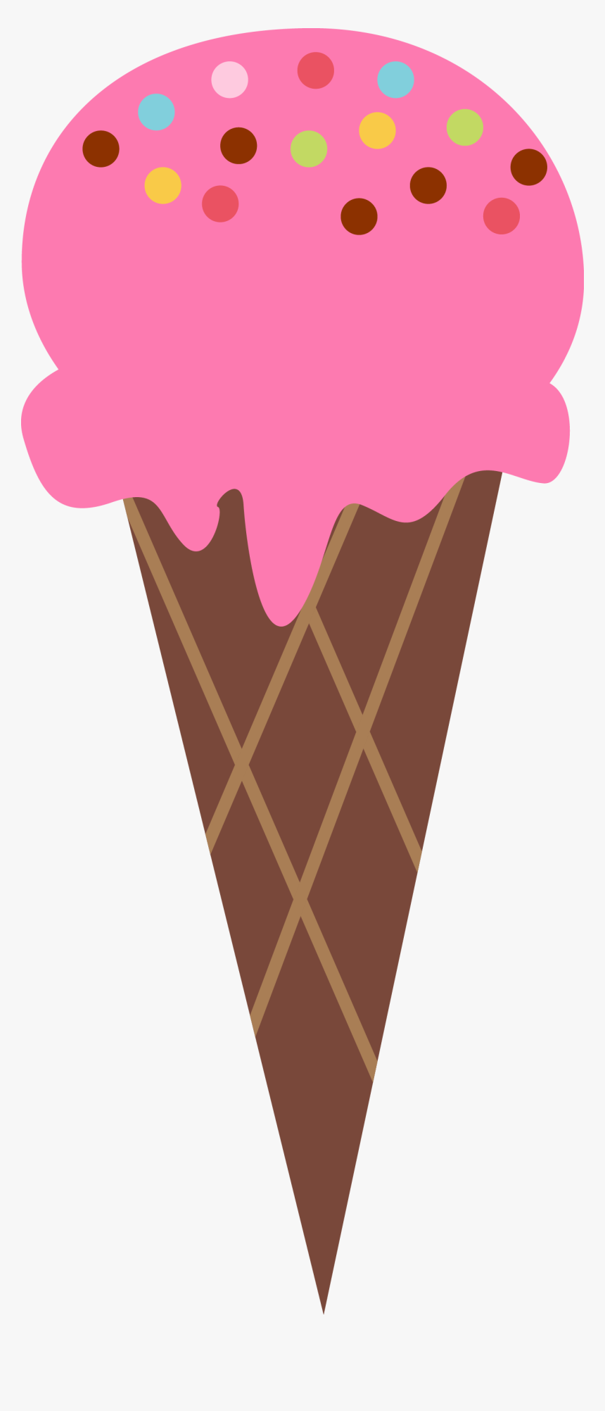 Photo By @daniellemoraesfalcao - Cartoon Ice Cream Clip Art, HD Png Download