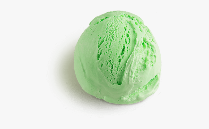 Pistachio Ice Cream Scooped - Pista Ice Cream Scoop Png, Transparent Png