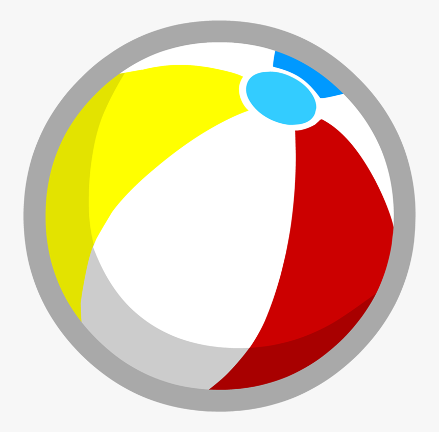 Beach Jam 2013 Emoticons Beach Ball - Emoji Pelota De Playa, HD Png Download