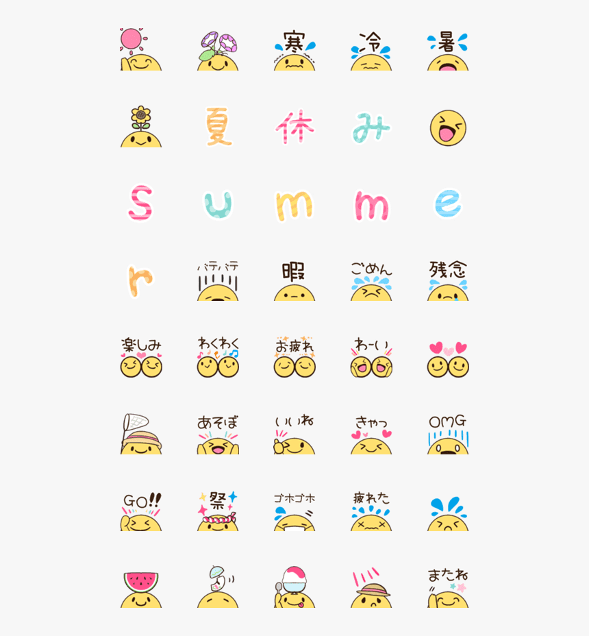 อิ โม จิ ตกแต่ง, HD Png Download