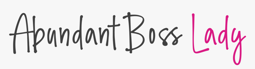 Abundant Boss Lady - Calligraphy, HD Png Download