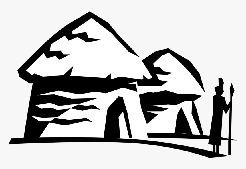 Vector Illustration Of African Village Grass Hut Vernacular - Huts Vector, HD Png Download