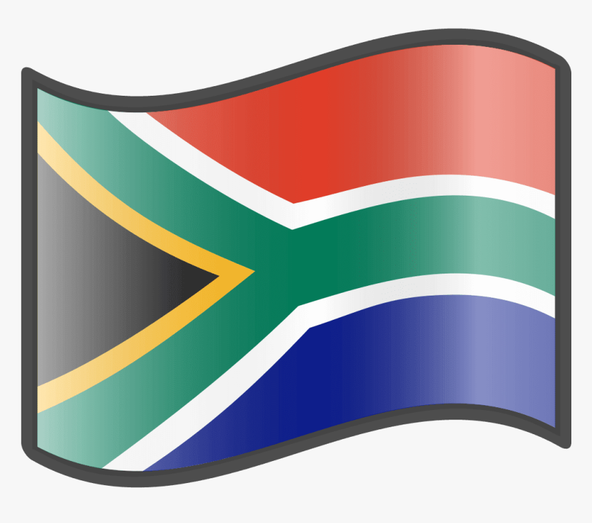 South Africa Flag Vector - Flag Of South Africa, HD Png Download