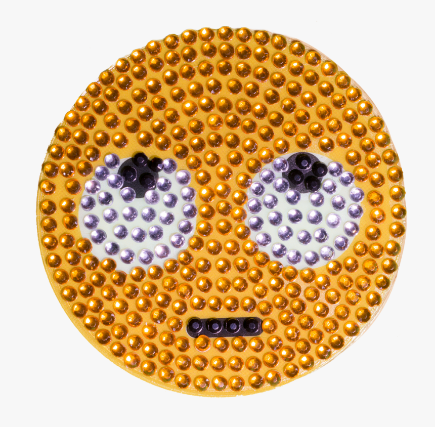 Rhinestone Eyes Up Emoji 2in Stickerbeans - Watch, HD Png Download