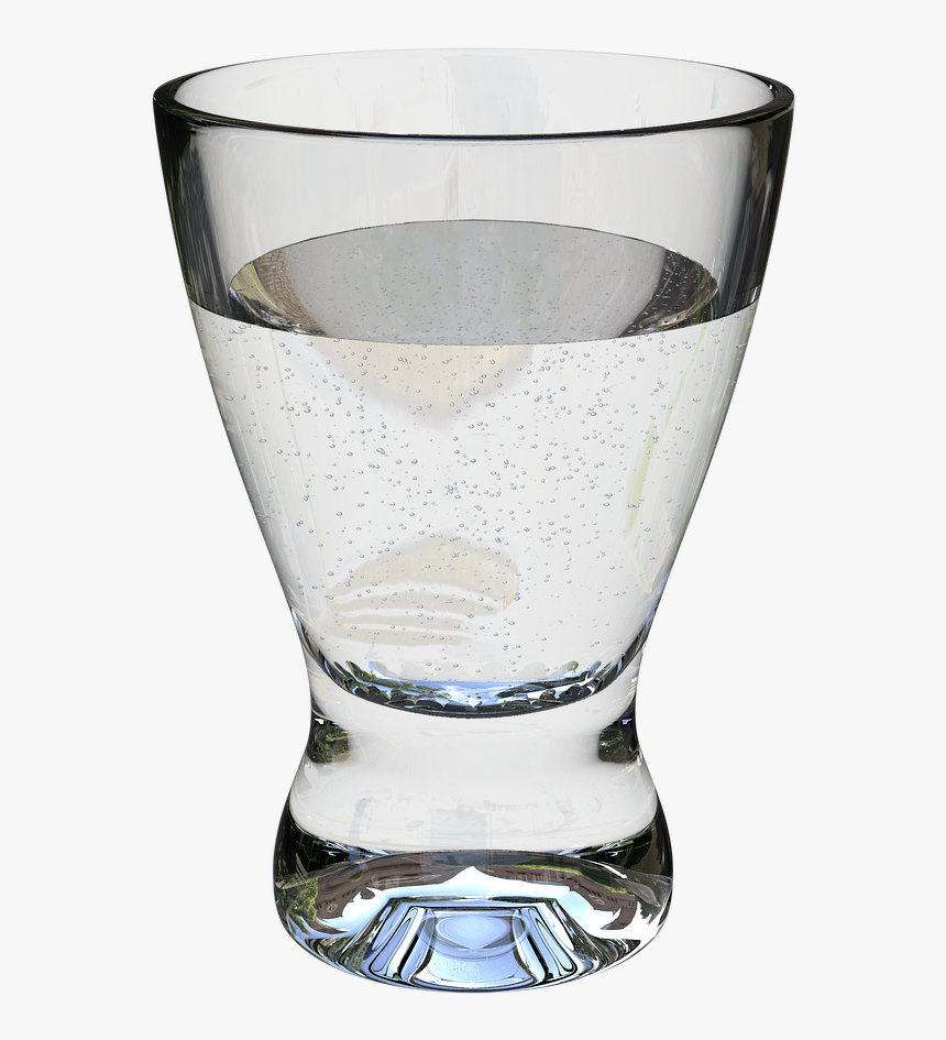 A Glass Of Water, Transparent, Glass Glass - Water, HD Png Download