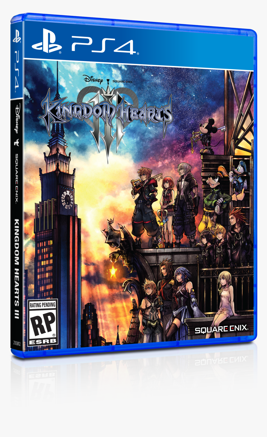 Transparent Video Game Renders Png - Kingdom Hearts 3 Box, Png Download