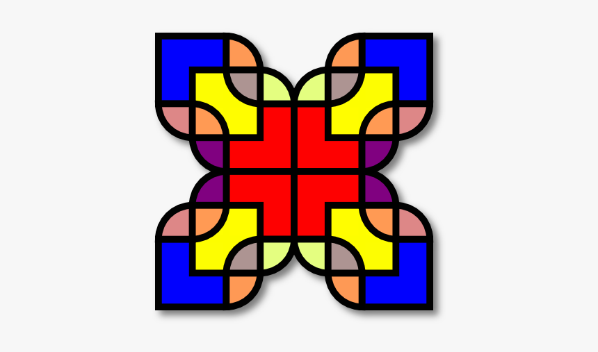 Shapes Pattern Design Svg Clip Arts - Mosaic Clipart, HD Png Download