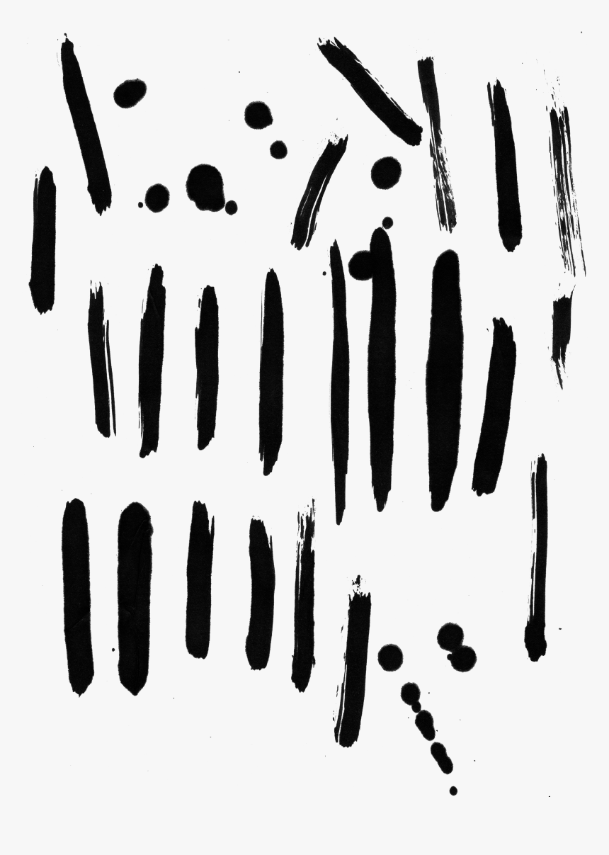 Ink Brush Stroke Transparent, HD Png Download