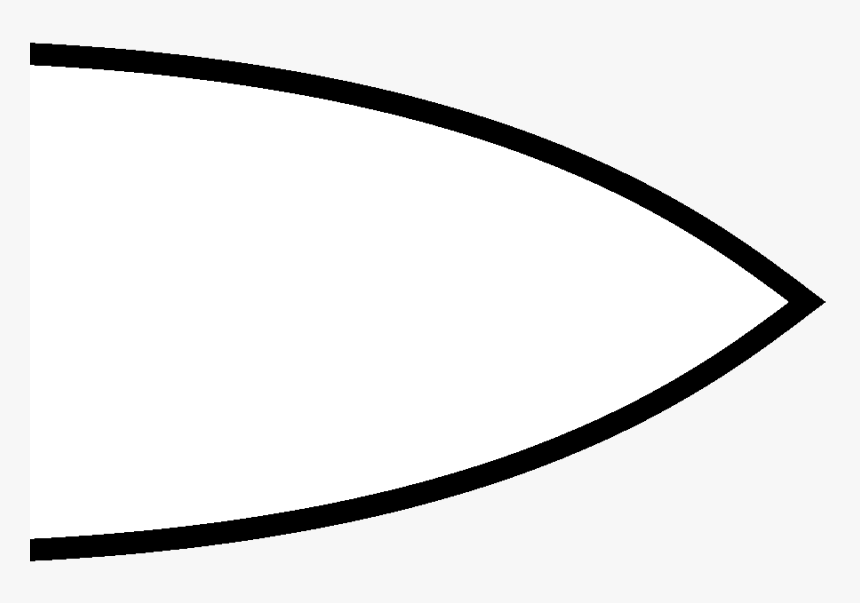 White Banner With Black Outlines - Illustration, HD Png Download