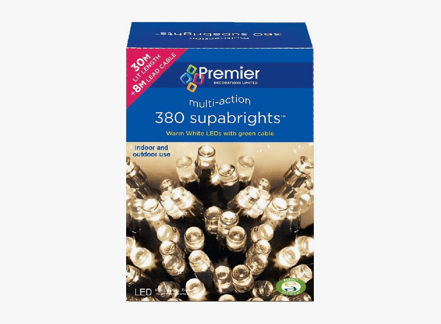 50 Solar String Lights By Premier, HD Png Download
