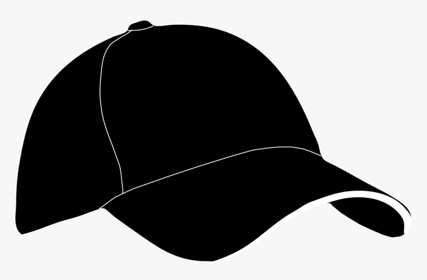 Baseball Hat Clipart - Transparent Background Baseball Cap Clipart, HD