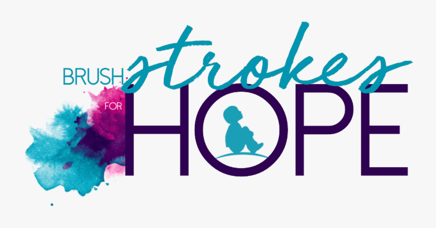 Brushstrokes For Hope - Graphic Design, HD Png Download