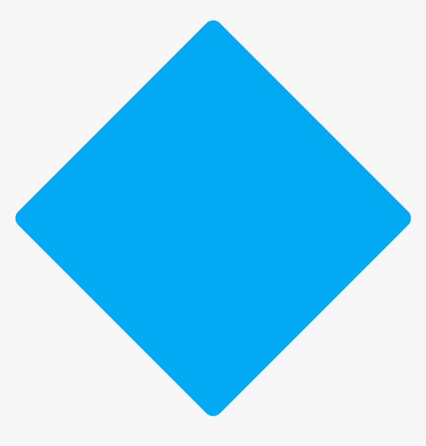 File - Emoji U1f537 - Svg - Esd High Temperature Mats - Illustration, HD Png Download