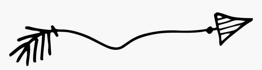 Hand Drawn Arrow Clipart, HD Png Download