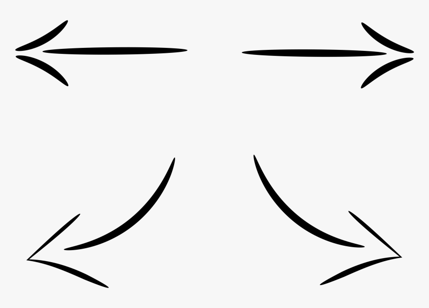 Drawn Arrow Clipart - Drawing Arrow, HD Png Download