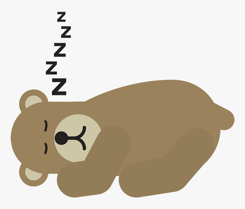 Bear - Hibernating Bear Png, Transparent Png