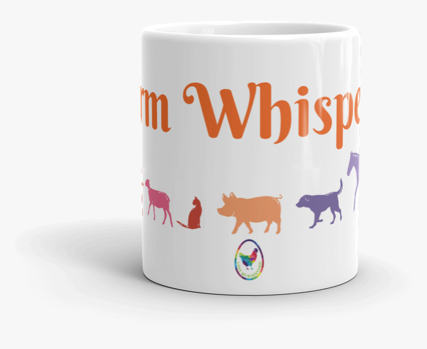 Farm Whisperer Glossy White Coffee Mug 
 Class - Cartoon, HD Png Download