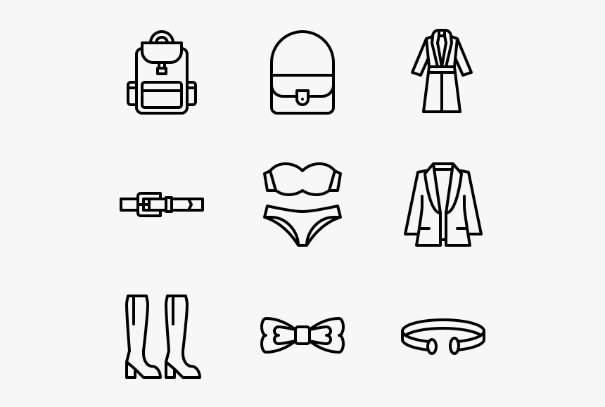 Woman Fashion - Back To School Icon Png, Transparent Png