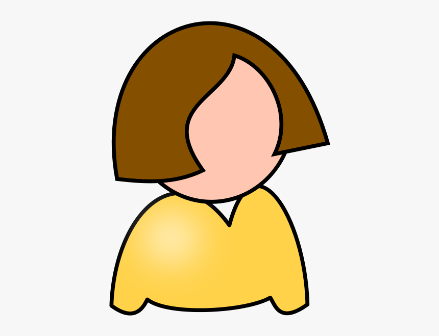 Woman Svg Clip Arts - Small Employee Clipart, HD Png Download