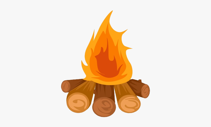 Bonfire Png - Firewood Source Of Energy, Transparent Png