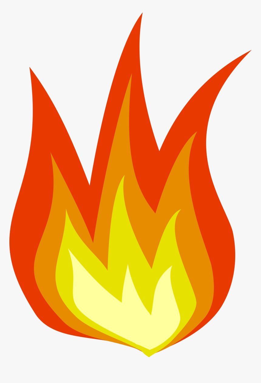Fire Clip Art - Flame Clipart, HD Png Download