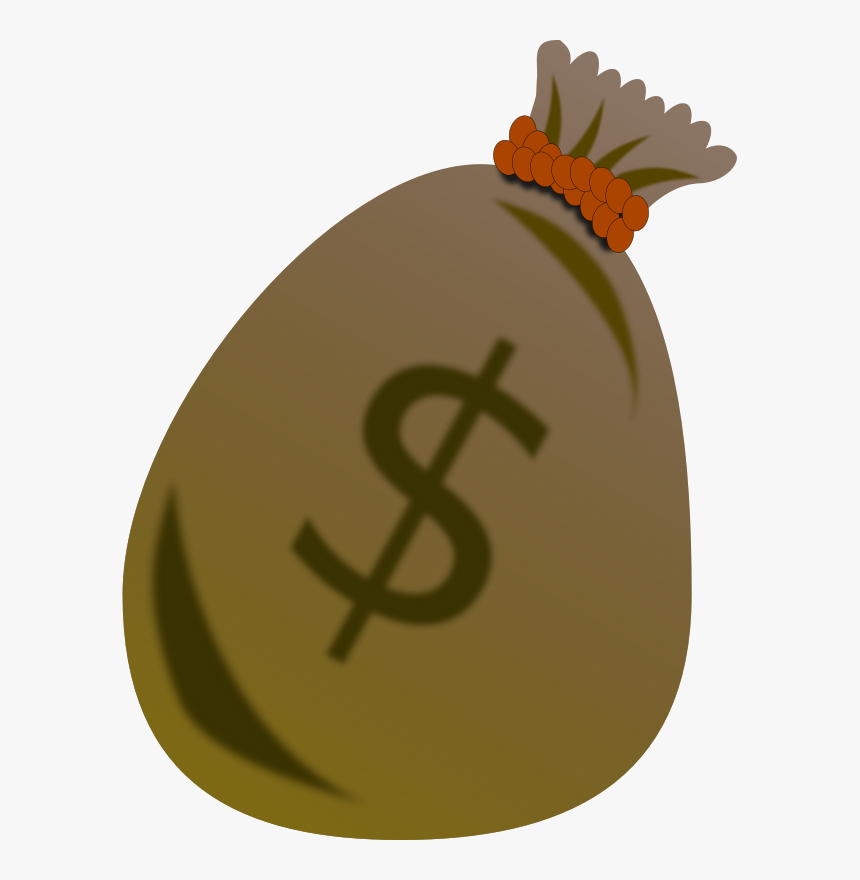 Clipart Bag Of Pound Money, HD Png Download