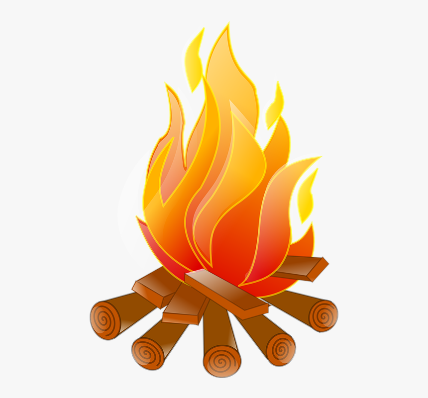 Bonfire Png Pic - Campfire Clipart, Transparent Png