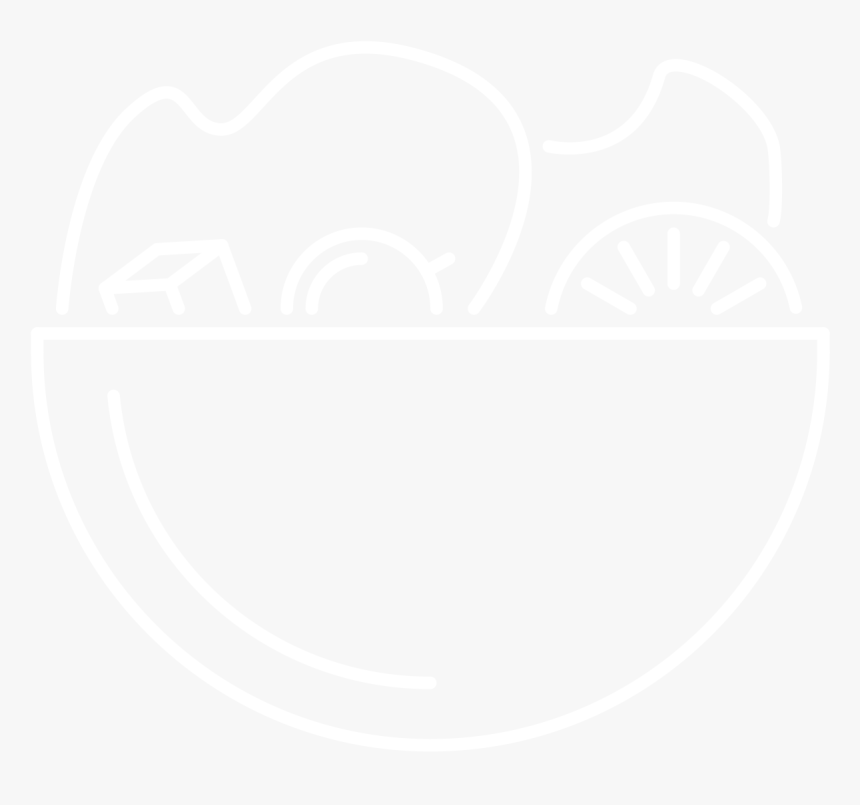 Salad Icon White Png , Png Download - Salad Icon White Png, Transparent Png