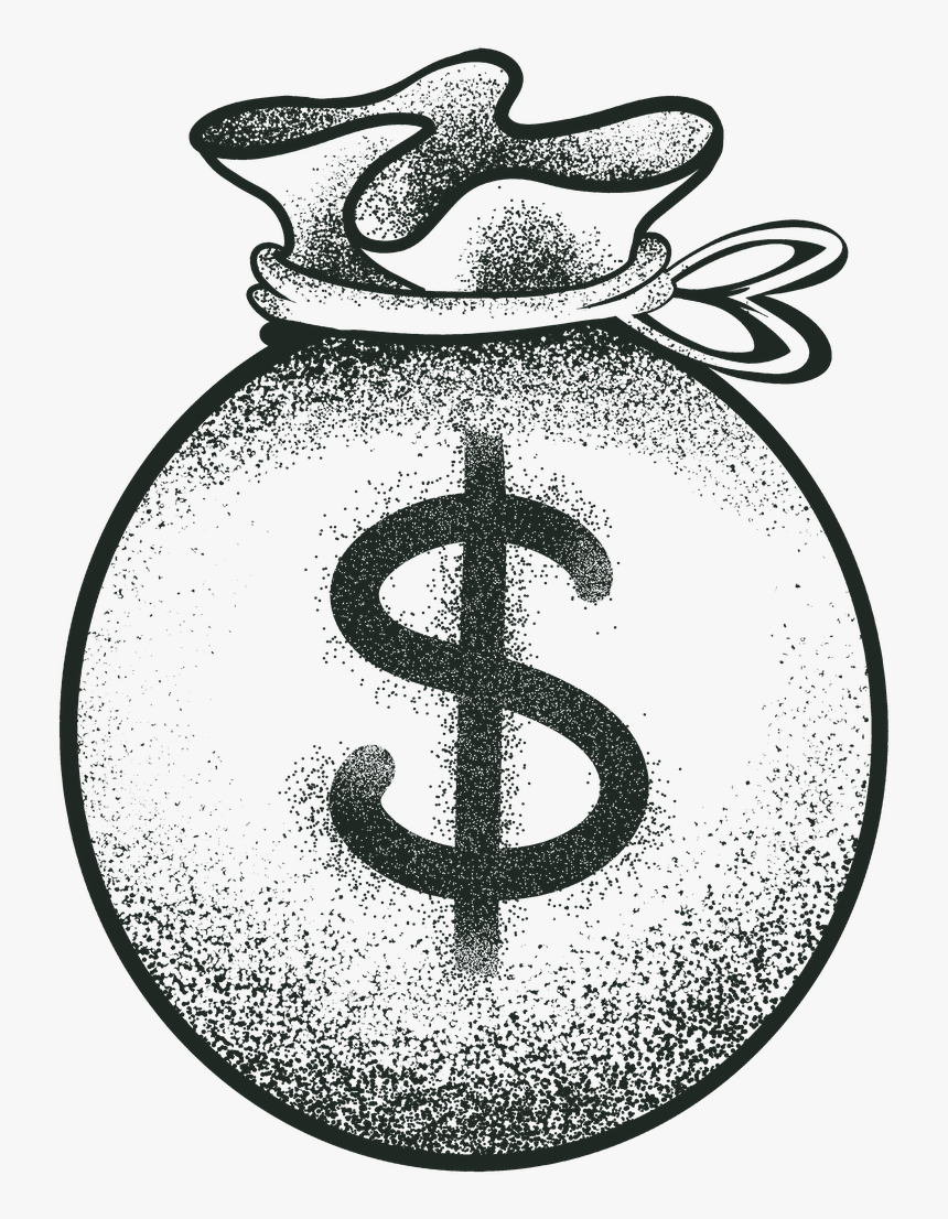 Moneybag Money Bank Free Picture - Dolar Simbolo, HD Png Download