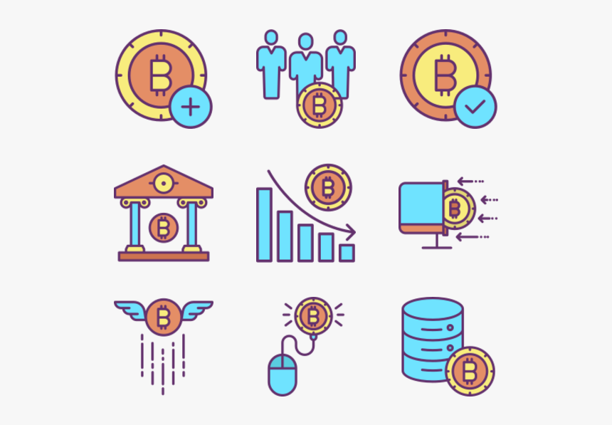 Bitcoins Cryptocurrency, HD Png Download