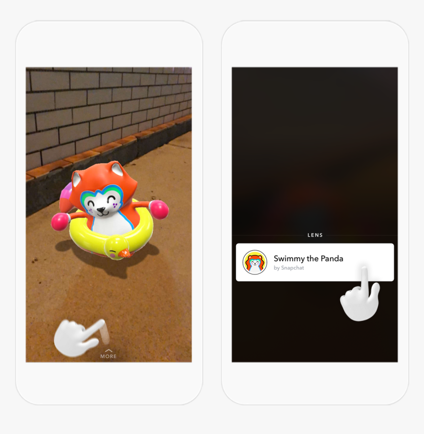 Snapchat Try Lens, HD Png Download