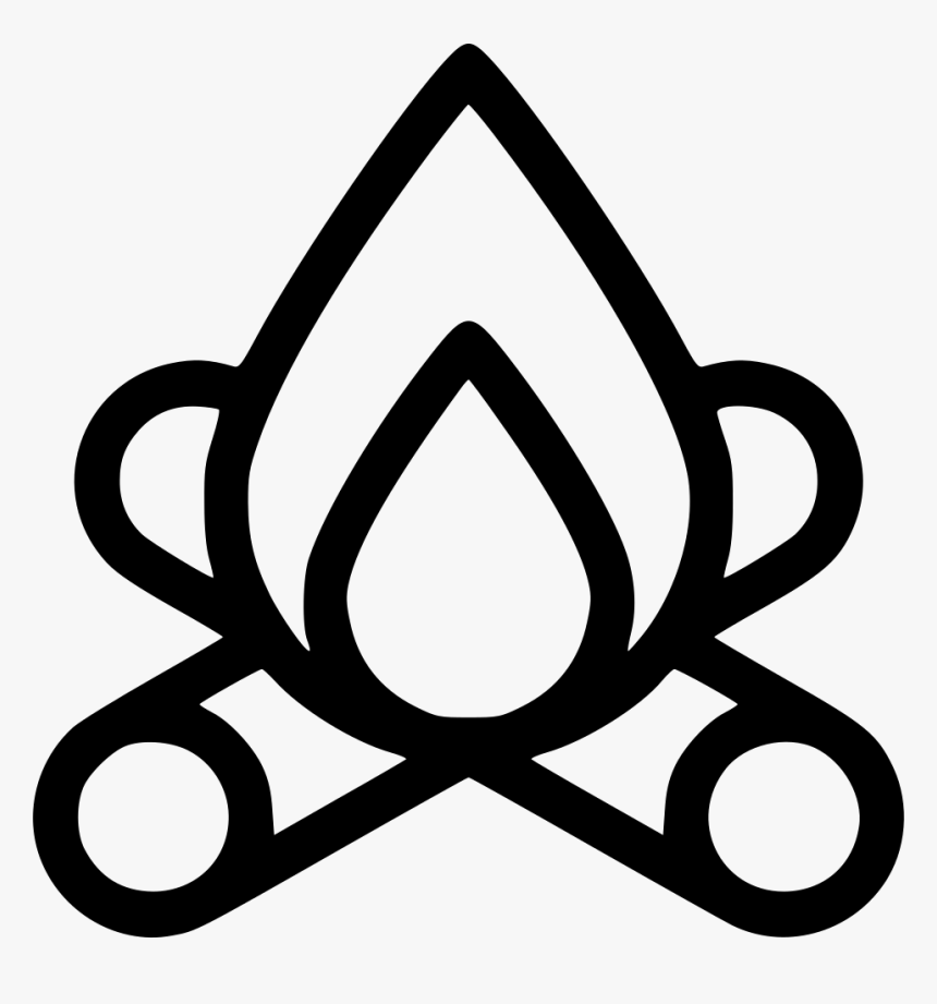 Bonfire - Png Отдых Чб, Transparent Png