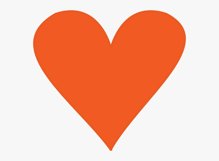 Orange Heart Png - Movistar Logo Planes Costa Rica, Transparent Png