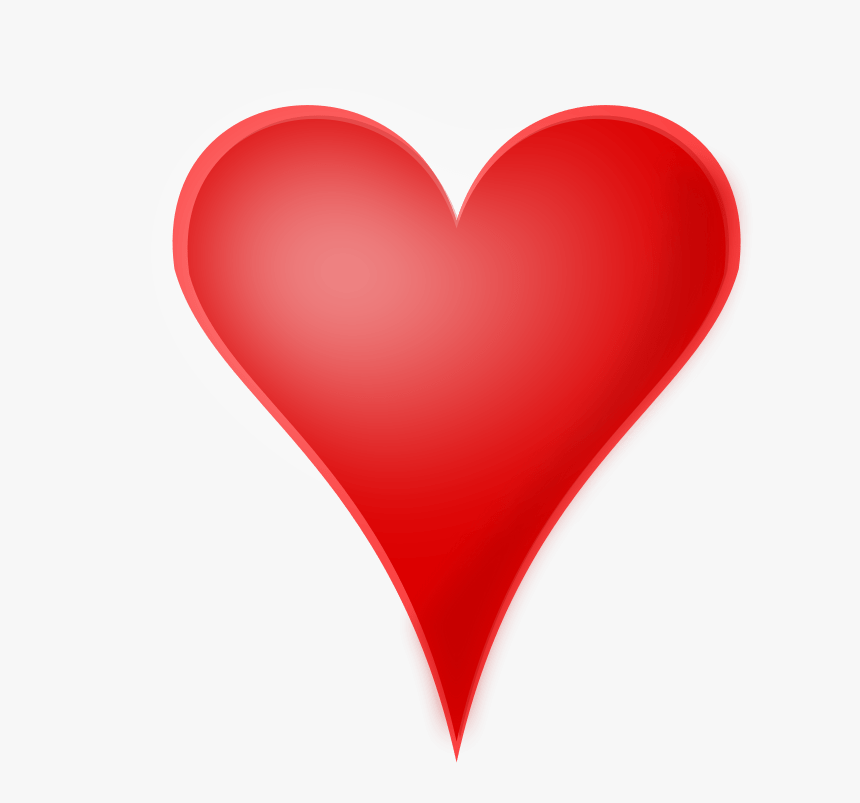 Heart Clipart, Vector Clip Art Online, Royalty Free - Clipart Herz Rot, HD Png Download