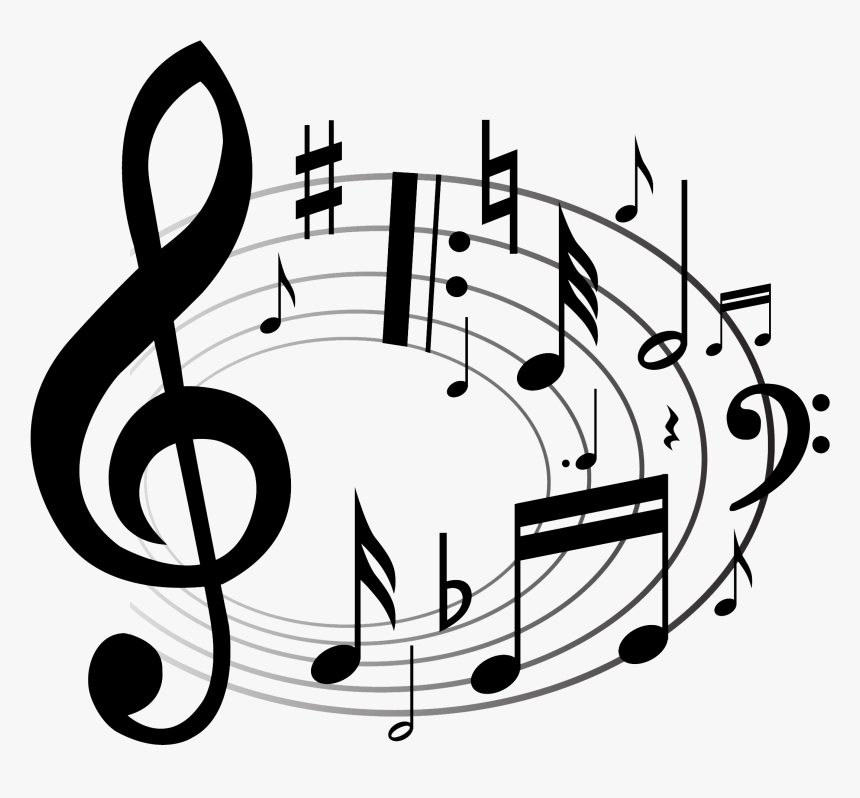 Music Notes Clipart, HD Png Download