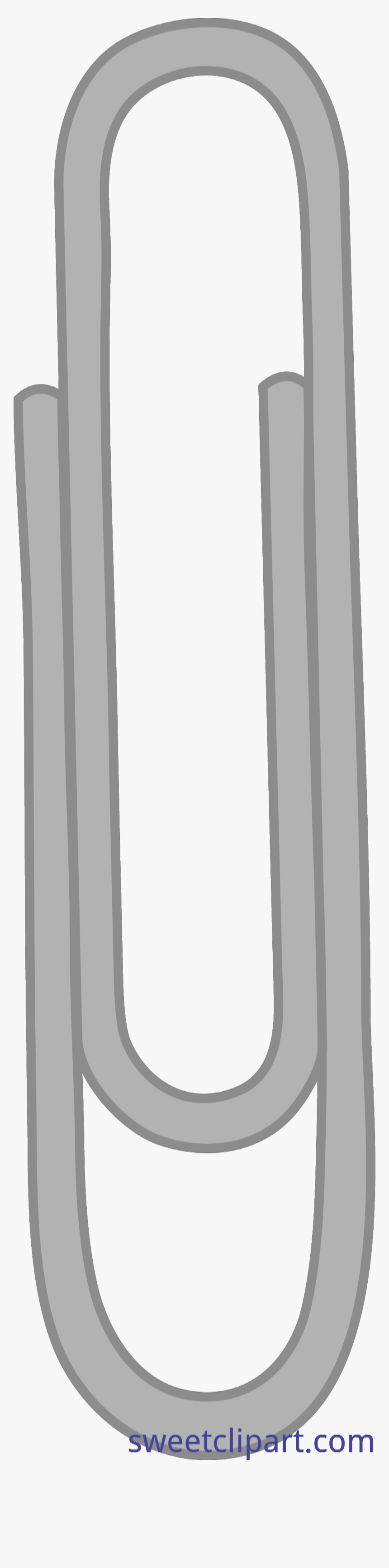 Office Paper Silver Art - Cartoon Paper Clip Clipart, HD Png Download