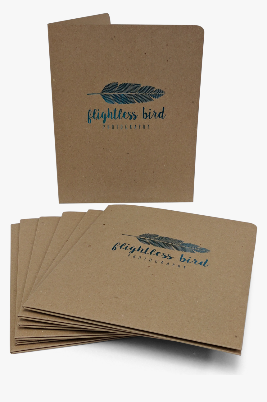 Foil Stamped Recycled Presentation Folder - Envelope, HD Png Download