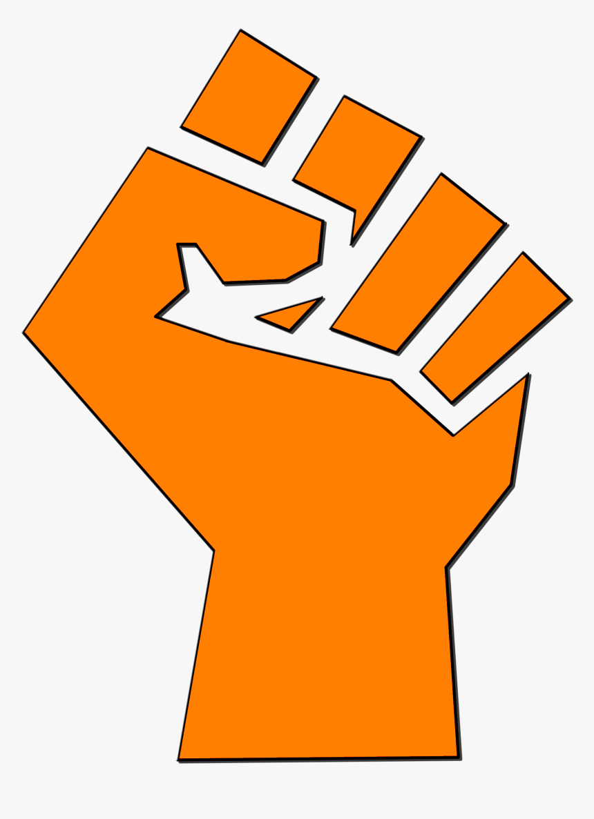 Transparent Black Power Fist, HD Png Download