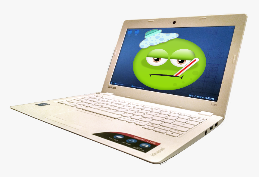 Lenovo 110s Title-broken - Netbook, HD Png Download