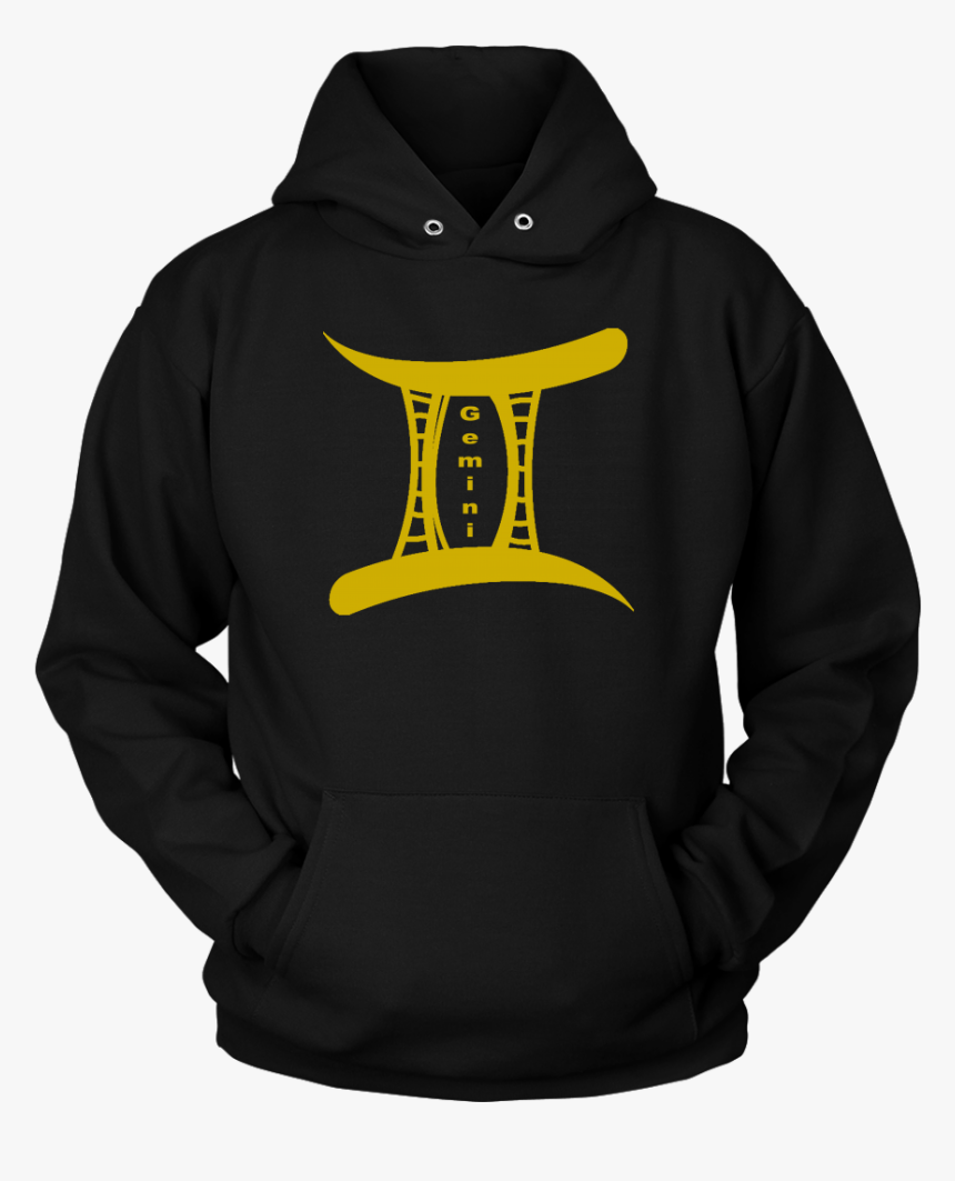 Gemini Symbol Gold Hoodie , Png Download - Hockey Grandpa Hoodie, Transparent Png