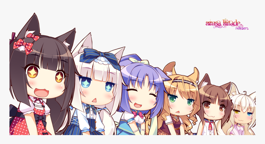 Neko Works Oryginal Picture - Nekopara Hitomi, HD Png Download