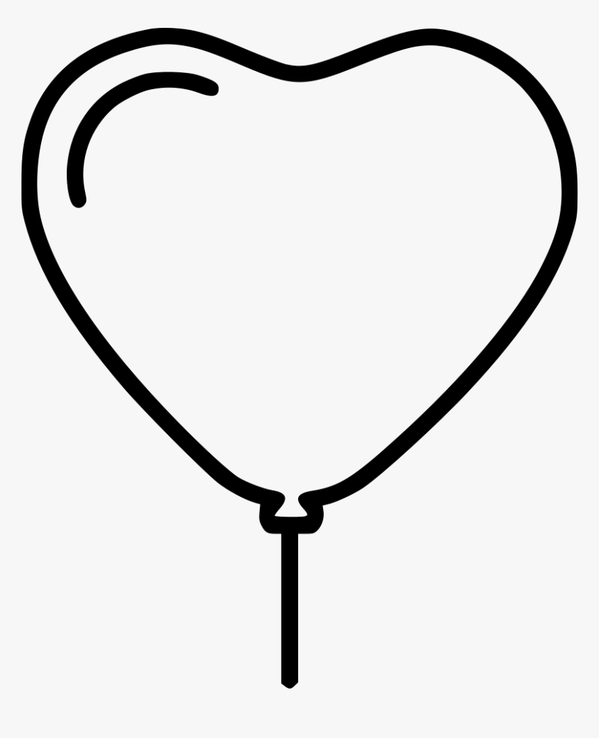 Heart Balloon - Heart, HD Png Download