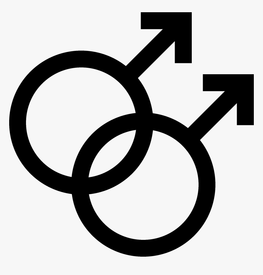 Double Mars Symbol - Homosexuality Symbol, HD Png Download